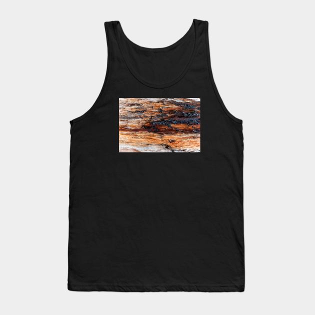 Vibrant Tree Oozing Sap From Trunk - Alternative III Tank Top by textural